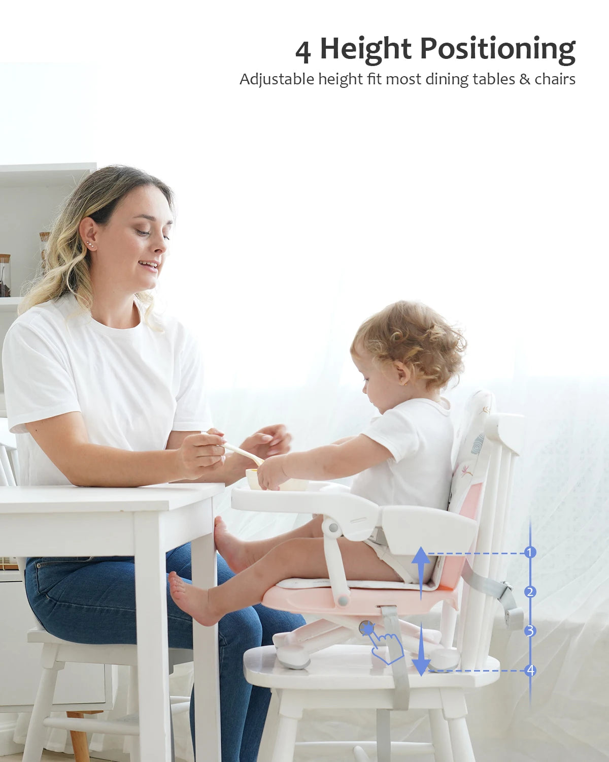 UBRAVOO Portable High Chair 6 Months+, ACE1013