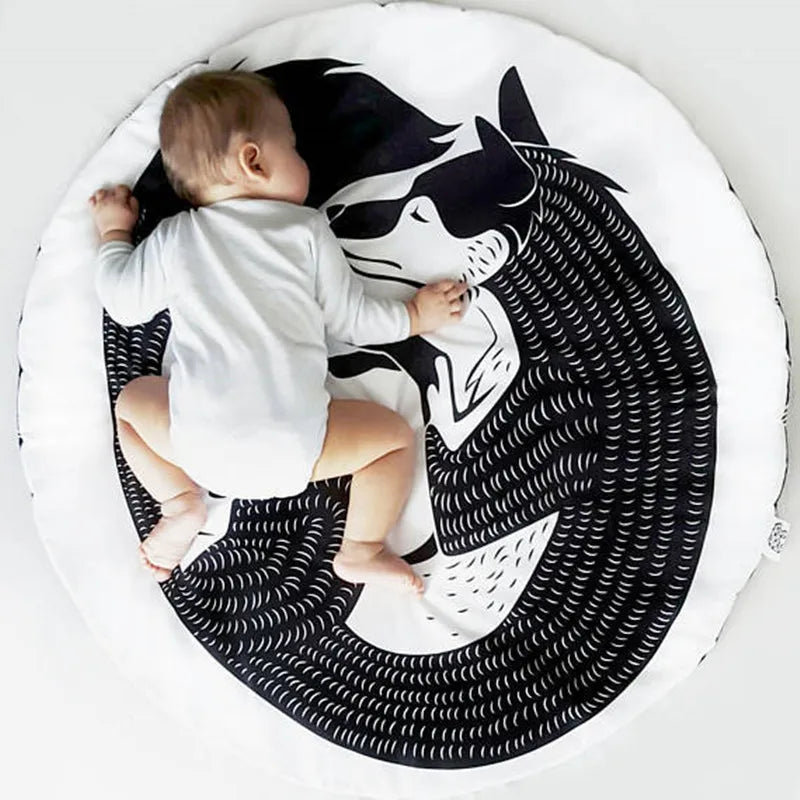 Round Carpet for Baby Room