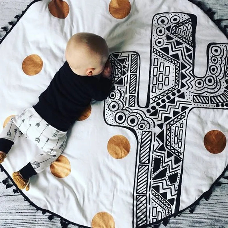 Round Carpet for Baby Room