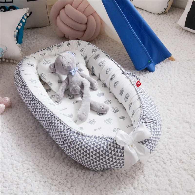 Baby Nest Portable With Pillow Cushion