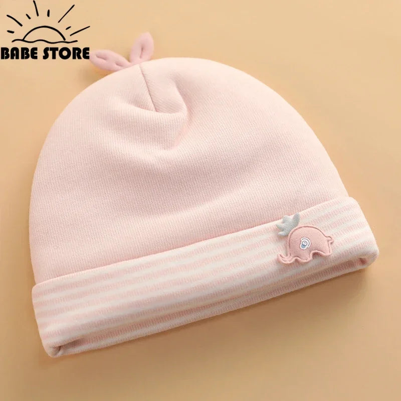 Hats For a Newborn, 0-6 Months Baby