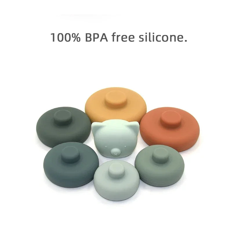 MONTESSORI Educational Silicone Construction, BPA-FreE