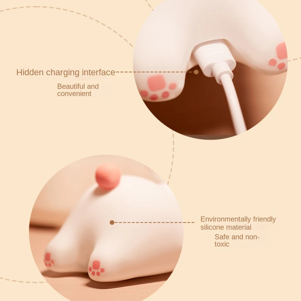 Bunny Silicone Night Light Touch-sensitive