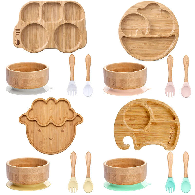 Bamboo Set Tableware for Baby