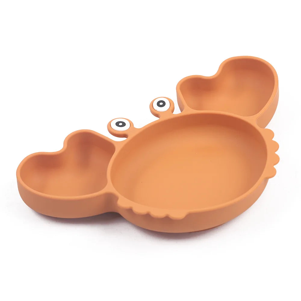 Silicone Non-Slip Dinner Set, BPA Free