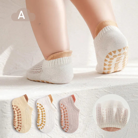 MILANCEL Summer Baby Socks Mesh Sock 3 Pcs