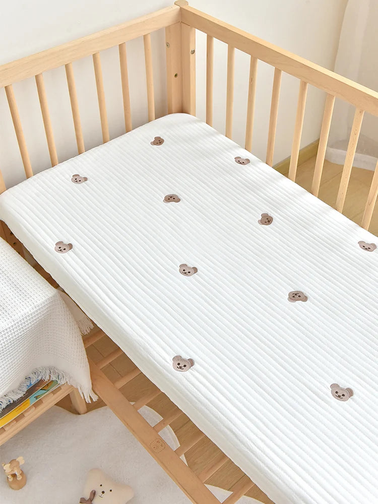 Fitted Sheets Soft Baby Bed Mattress