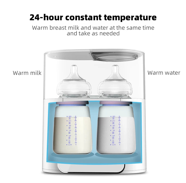 Esterilizer, Baby bottle warmer, multifunction Fast Baby Accesories Food Heater Milk Warmer Steriliser with ACcurate Temperature Control