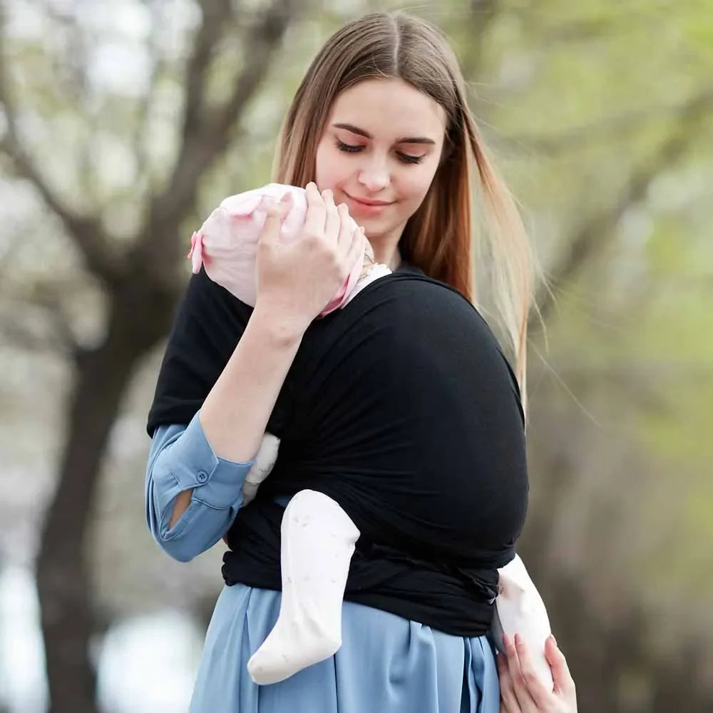 Baby Sling Carrier Wrap, Cotton Breathable and Soft