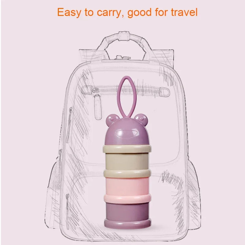 Formula Milk Storage 3-layers Portable Baby