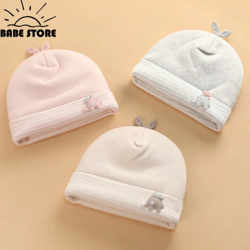 Hats For a Newborn, 0-6 Months Baby