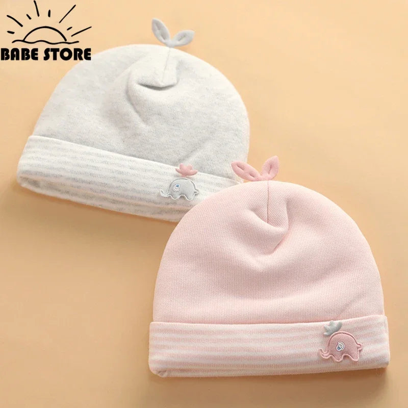 Hats For a Newborn, 0-6 Months Baby