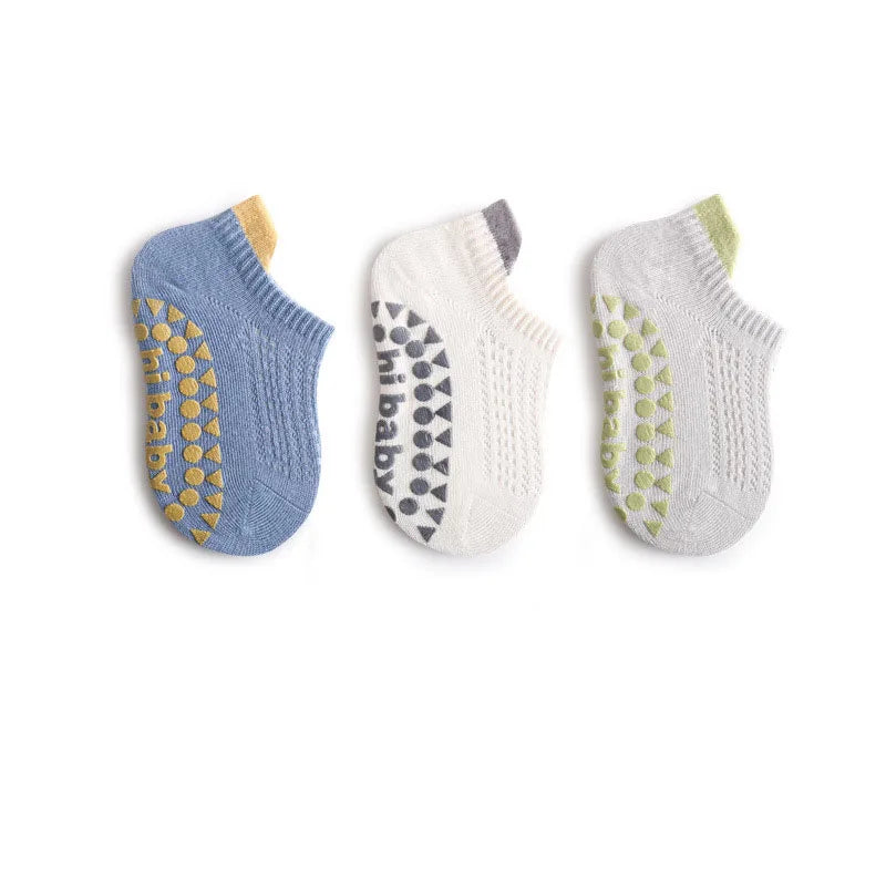 MILANCEL Summer Baby Socks Mesh Sock 3 Pcs