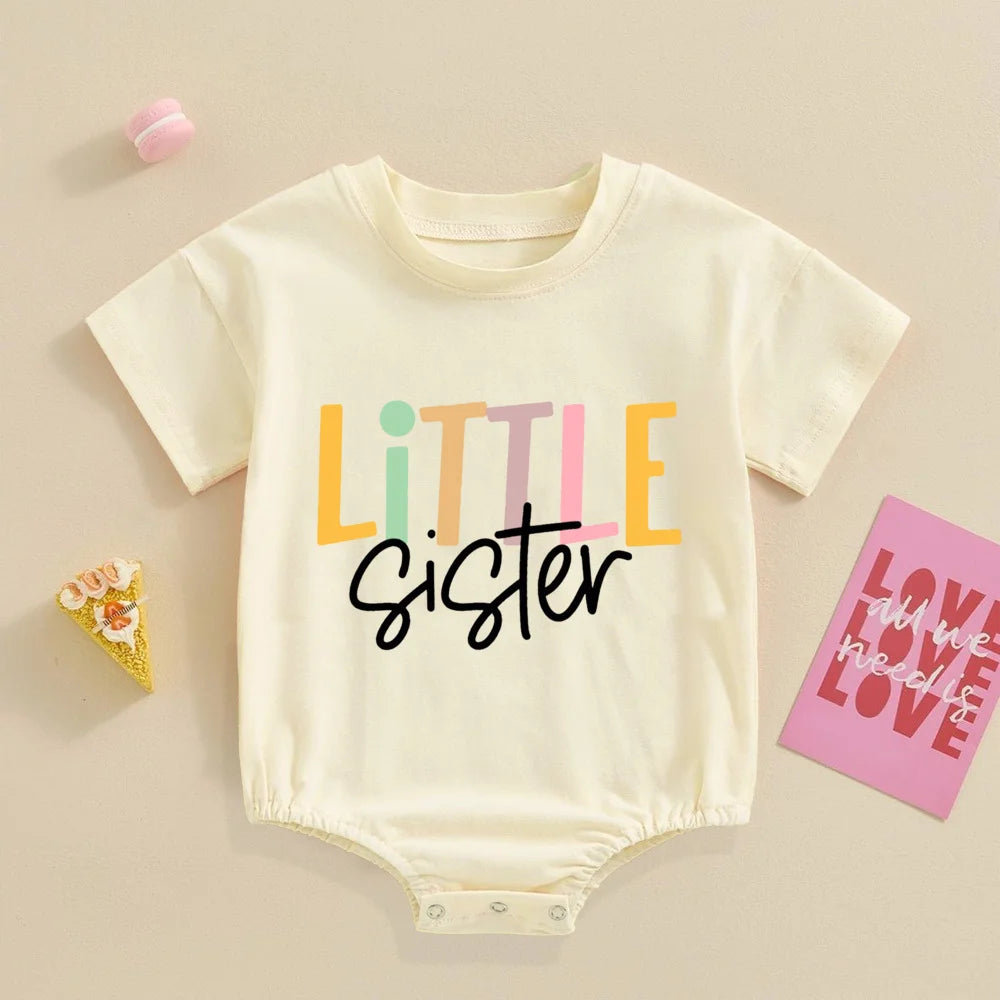 Big Brother Little Sister Print Tshirt