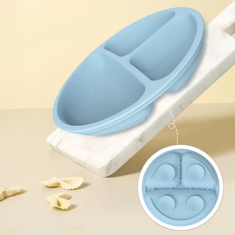 Silicone Baby Feeding Set 5/4pcs