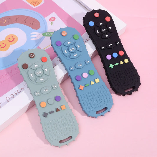 Silicone Teether, Simulation TV Remote Control Shape