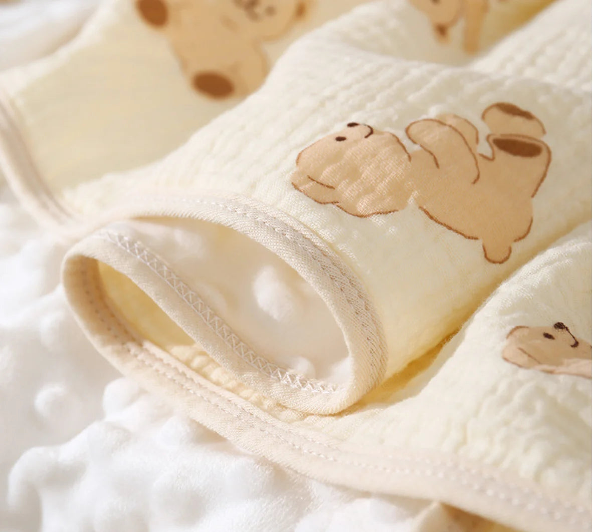 Newborn Baby Blanket, Cotton Swaddle