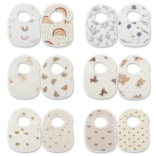 Muslin Cotton Baby Bibs